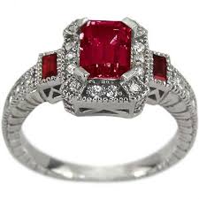 Check spelling or type a new query. Ruby Ring Ruby Engagement Ring Ruby Emerald Cut In Art Deco Ruby Ring 14k Gold Dacarli
