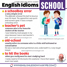 Find out if you're eligible and how to apply for va education benefits for veterans, service members, and their qualified family members. English School Vocabulary Idioms Related To School English With Harry