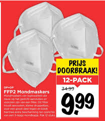 Ffp1 staat voor een filtercapaciteit van ≥ 80%, ffp2 voor ≥94% en ffp3 voor ≥99%. Ffp2 Mondmaskers Aanbieding Bij Vomar