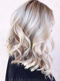 Blonde look for white hair. 40 Hair Solor Ideas With White And Platinum Blonde Hair