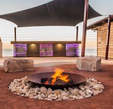 Outdoor fire pits and fireplaces have become a popular feature in many homes and outdoor living areas. Fire Pits Features Perth Fremantle Creation Landscape Supplies