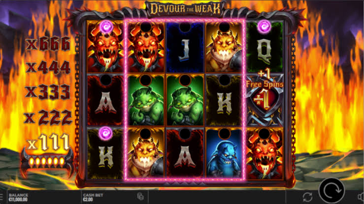 Devour the Weak - Yggdrasil Gaming