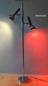70er Jahre Stehlampe Design Lampe Leuchte 2 Spot S Chromlampe Chrom