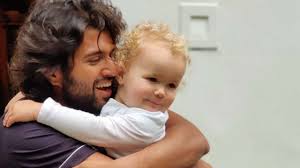 • be the real man | vijay deverakonda. Vijay Deverakonda Shares Cutest Photo Of Giving Baby Big Tight Wrap All Around Hug Filled With Love
