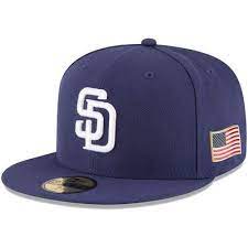 Men S New Era Navy San Diego Padres Authentic 9 11 59fifty Fitted Hat San Diego Padres San Diego Padres Hat Fitted Hats