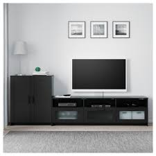 Brimnes Tv Storage Combination Black Ca Ikea Tv Storage Modern Entertainment Center Tv Stand Unit