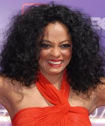 Diana Ross Long Curly Hairstyle