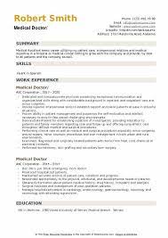 Download sample resume templates in pdf, word medical officer resume. Medical Doctor Resume Samples Qwikresume