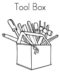 Tool Box Coloring Page Coloring Sun Coloring Pages Birthday Coloring Pages Happy Birthday Coloring Pages