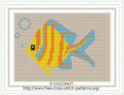 Your guide for all types of crafts. Fish 8 Free And Easy Printable Cross Stitch Pattern Free Cross Stitch Pattern