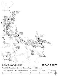 Lakes Of Maine Lake Overview East Grand Lake Orient