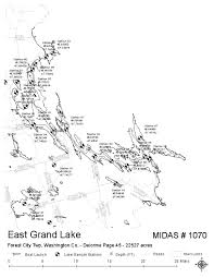Lakes Of Maine Lake Overview East Grand Lake Orient