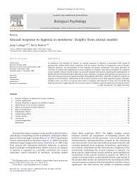 Graded Arousal Responses In Infants Advantages And