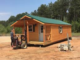 One of our biggest features we offer is that we will do all the hard work for you. Modular Log Cabin Set Up On Your Land 12 X 24 Modular Log Cabin For Under 10 000 Project Small Modular Log Cabin Tiny Log Cabins Log Cabin Floor Plans