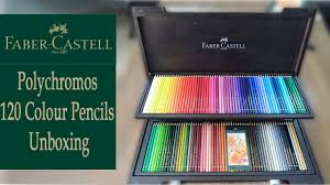 Faber Castell Polychromos 120 Color Pencils Unboxing Perfect Colors For Artists Youtube The high quality standards of the polychromos coloured pencils shine through, whether they are used for graphics, artistic free style or for the exact rendition of plans. faber castell polychromos 120 color pencils unboxing perfect colors for artists