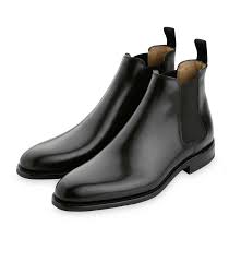 Buy men's chelsea boots and get the best deals at the lowest prices on ebay! Men Chelsea Boots In Pure Calf Box Leather Goodyear Welted