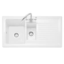 caple wiltshire 1.5 bowl white ceramic