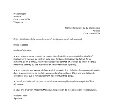 Lettre de résiliation du bail par le locataire. Lettre Resiliation Mutuelle Notre Modele Gratuit Mise A Jour 2021