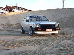 my toyota starlets kp61 4age 16v 働く 車 レースカー カー