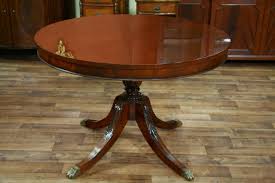 44 Round Mahogany Dining Table With Leaf Mahogany Drum Table Dining Table With Leaf 36 Round Dining Table Round Table With Leaf