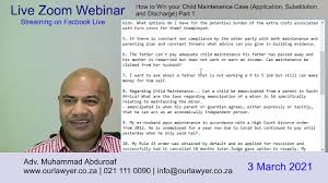 Never let the disrespect of your child's father totally disrupt your life. How To Win Your Child Maintenance Case Application Substitution And Discharge Part 1 Youtube