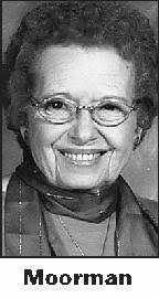 MARY MOORMAN Obituary (2011)