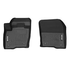 Coolshark Ford Edge Front Floor Mats Waterproof Floor Liner Custom Fit For 2015 2018 Ford Edge Front Row Only All Weather Floor Mats Cargo Liners Waterproof Flooring Rubber Flooring Car Accessories
