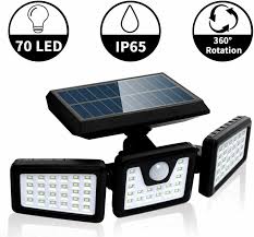 Pir sensors are commonly used in security alarms and automatic lighting applications. 70 Led Solar Wall Light Flood Light Pir Motion Sensor Outdoor Garden Security Ebay