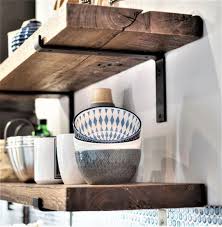 Check spelling or type a new query. Beautiful Chic Industrial Design On Shelf Bracket Vertical Part Is 6 Long Horizontal Part Is 12 1 16 And Fron Shelves Rustic Shelves Kitchen Shelf Brackets
