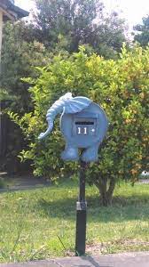 Loving This Elephant Letterbox Unique Mailboxes Vintage Mailbox Mailbox