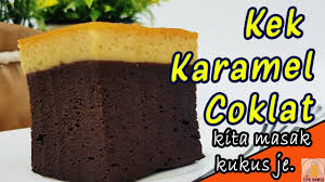 Kek coklat moist yang mudah, sedap, lembut. Kek Karamel Coklat Kukus Kita Masak Kukus Je Kekkaramel Pudingkaramel Kekkaramelcoklat Youtube
