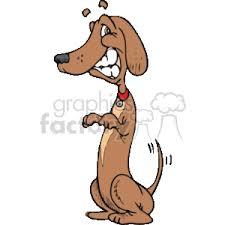 Without me by elke the dog was howling in tune and at first i thought it was quite amazing, but i noticed the dog was shivering out. Cartoon Dog Begging Clipart Commercial Use Gif Jpg Wmf Svg Clipart 131845 Graphics Factory