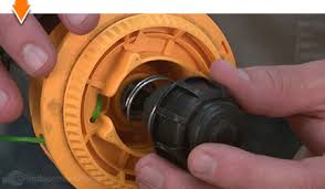 Ryobi ry40200 / ry24200 trimmer replacement stringhead assembly # 31101345g. How To Replace The Bump Head Knob Assembly On A Ryobi Trimmer Ereplacementparts Com
