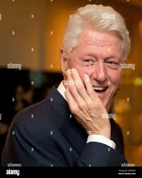 Bill clinton laughing immagini e fotografie stock ad alta risoluzione