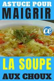 Astuce Pour Maigrir Facilement Une Bonne Soupe Aux Choux Astuce Aux Bonne Choux Facilement Ma In 2020 Soup Recipes Quick And Easy Soup Easy Soup Recipes