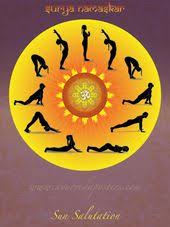 Surya Namaskar Poster 2 Surya Namaskar Sun Salutation Yoga Sun Salutation