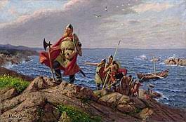The norse explorer leif erikson travelled to newfoundland hundreds of years before christopher columbus 'discovered' north america. Leif Erikson Wikipedia