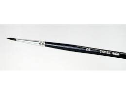 Camel hair is not a suitable material, although historically camel was used for ancient chinese ink brushes (and for camel hair cloth). Camel Hair 2 Round Brush Paul K Guillow Inc