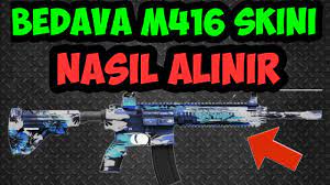 Pubg Mobile Bedava M416 Skini Ve Silah Skini Nasil Alinir Youtube