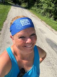 The heat has been rough and I've used it as an excuse. This morning my  running buddy and I got up at 4 am and did your run we missed last night.