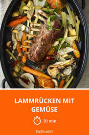 Lammrucken Mit Gemuse Rezept Lammrucken Lammrucken Rezept Und Lammkarree