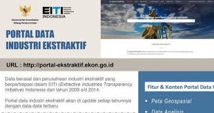 Fakta Portal Data Industri Ekstraktif Infografik Katadata Co Id Portal Indonesia Industri