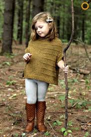 Knitting Outfit Organchildpancomodelsandstructure Knitting Children 39 S Poncho Models And Construction Nar Knitting Girls Baby Knitting Knitting For Kids