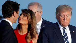 Foto De Melania Trump Cumprimentando Justin Trudeau Vira Meme Mundo Extra Online