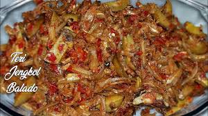 Semur jengkol pedas kering ini jenis resep semur yang dibiarkan lama di panci masak hingga mengering kuahnya dan 800 ml air. Cara Membuat Teri Jengkol Balado Youtube