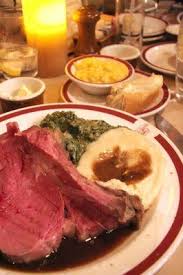 Prime Rib Creamed Spinach And Yorkshire Pudding House Of Prime Rib Sf Lawrys Recipes Recipes Creamed Spinach