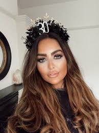 Black 30th Birthday Headband, 30th Birthday Crown, 40th Birthday, Gothic  Headband, Pearl Headband, Black Headpiece, Halloween Hairband