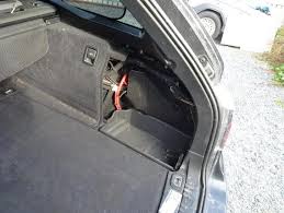 Luggage compartment (trunk) under floor carpet. E61 How To Change Battery 5series Net Forums