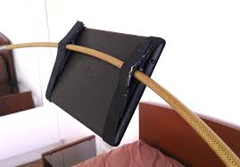 make a bedroom tablet holder from tent poles tablet holder ipad holder for bed diy phone holder