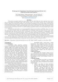 Analisis & desain berorientasi objek— transcript presentasi 4 perbedaan analisa dan desain oo fokus pada pemahaman masalah penyempurnaan desain perilaku system structure functional requirement small model desain fokus pada pemahaman. Pdf Perancangan Dan Pengembangan Sistem Informasi Perpustakaan Berbasis Web Studi Kasus Jurusan Sistem Komputer